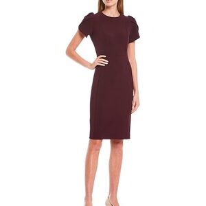 NWT Calvin Klein Tulip Sleeve Dress